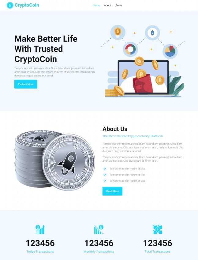 HTML5互联网金融理财网站模板 - 友友资源