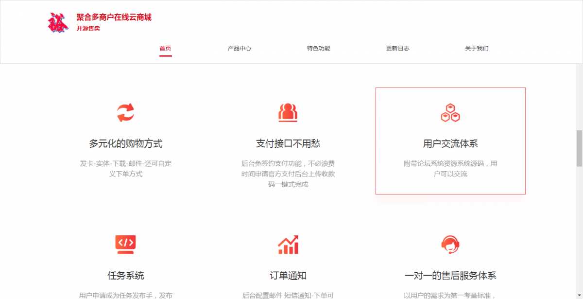 图片[3] - 聚合云商城官网的源码分享 - 友友资源