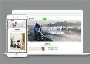 响应式品牌广告设计公司网站前端模板 - 友友资源