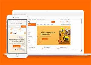 家用电器商城响应式HTML5模板 - 友友资源