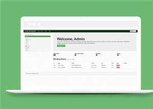 简洁Bootstrap后台源码模板下载 - 友友资源