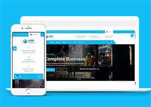 金融投资类Bootstrap模板下载 - 友友资源