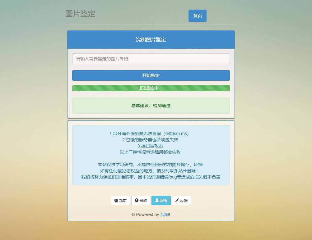 浣熊图片鉴定网站PHP源码 - 友友资源
