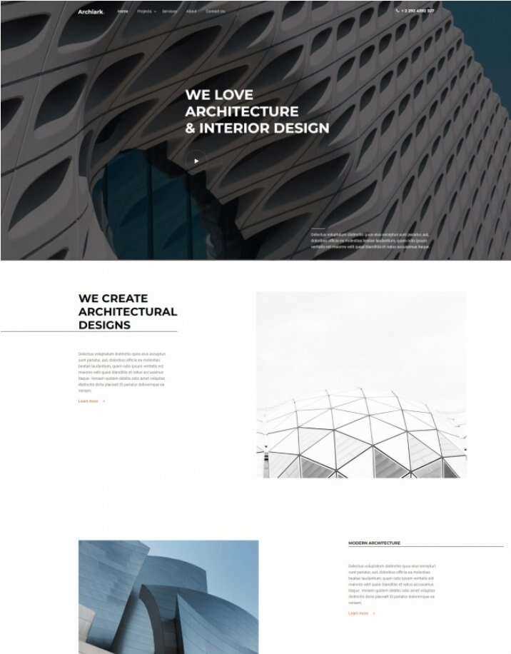 HTML5建筑室内设计公司网站html模板 - 友友资源