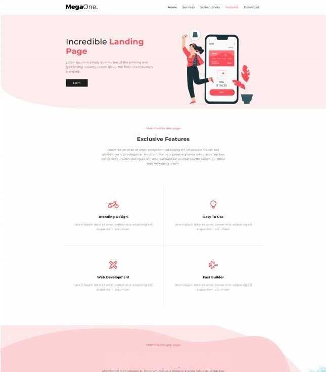 APP登录界面设计服务公司网站html模板 - 友友资源