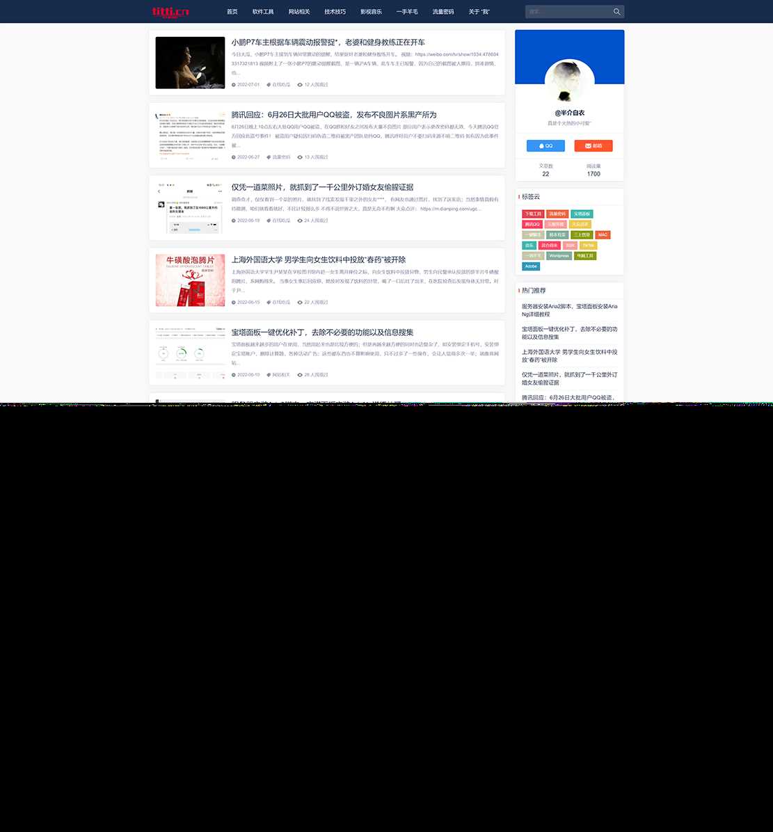 WordPress个人博客主题wp-Concise-v1.0 - 友友资源