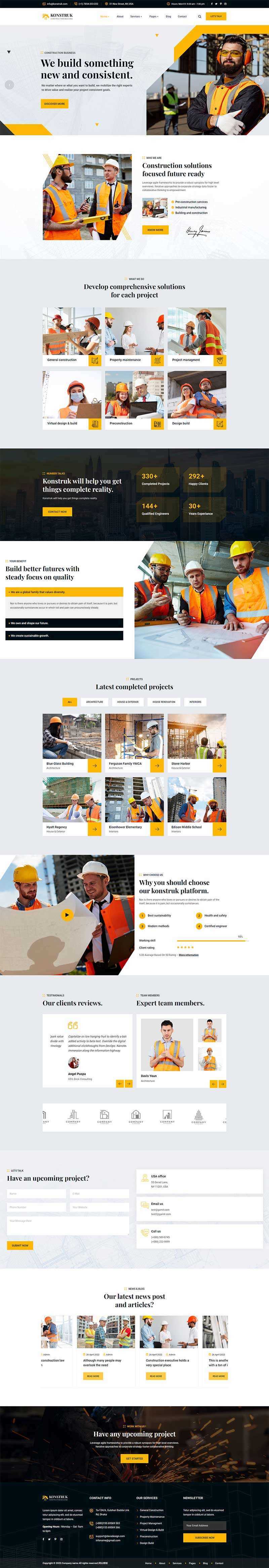 城市开发运营建筑公司网站html模板 - 友友资源