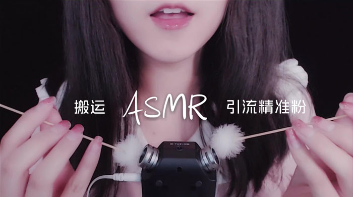 靠搬运 ASMR 视频，引流精准粉，私域单日变现 500+ - 友友资源