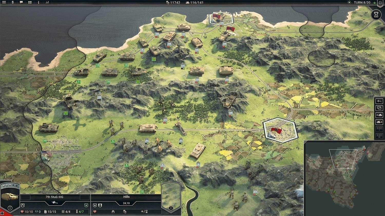 二战回合制策略游戏「装甲军团2」v1.2.4中文版 - 友友资源