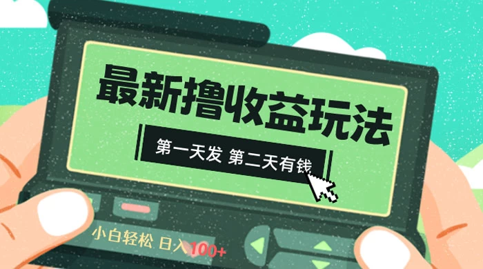 2024 最新撸视频收益玩法，第一天发，第二天就有钱 - 友友资源