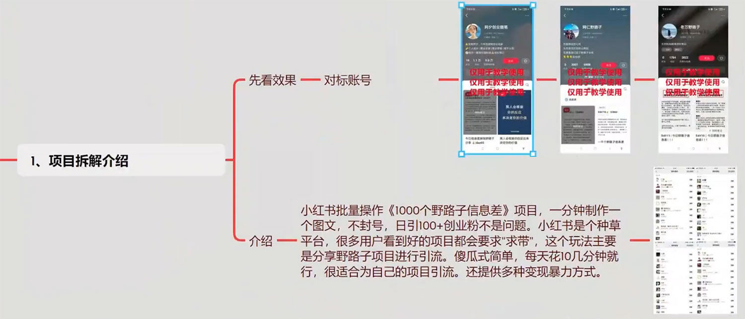 图片[2] - 小红书批量操作《 1000 个野路子信息差》玩法，日引 100+ 创业粉，一分钟一个图文 - 友友资源