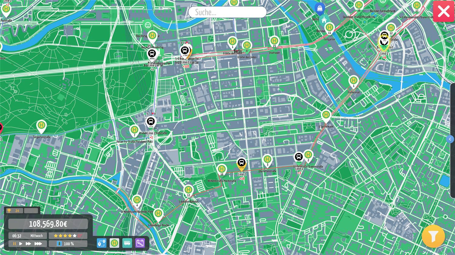 开个公交公司「城市公交经理」v1.0.1 中文版 - 友友资源