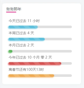 图片[1] - 子比主题美化-给子比侧边加一个人生倒计时 - 友友资源